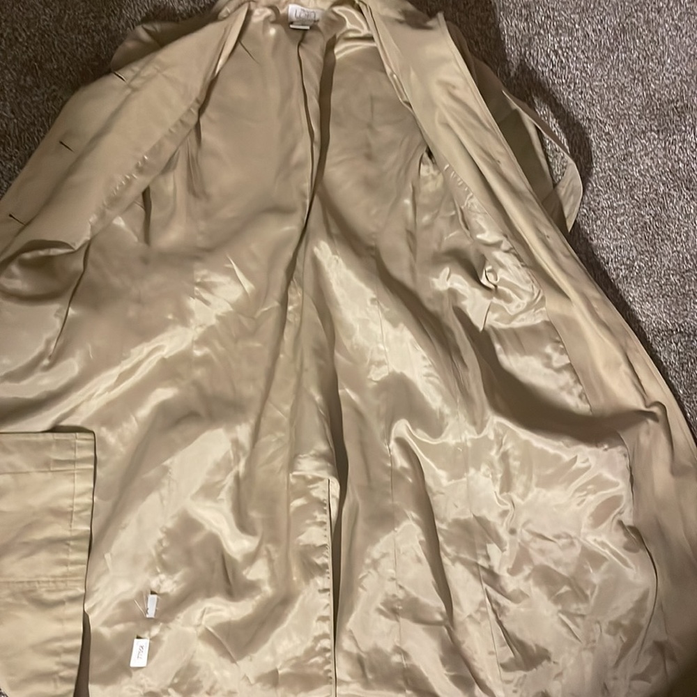 LOFT Tan Trench Coat - Picture 5 of 6